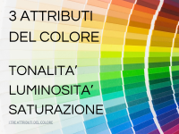 I tre attributi del colore