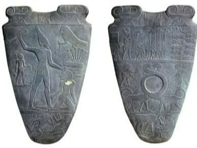 Paletta per cosmesi del faraone Narmer